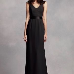 Black dress, White by Vera Wang